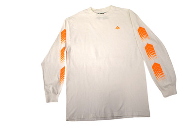 Lifted Research Group LRG Mens La Liga Velocity Long Sleeve White Shirt New M