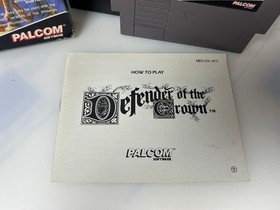 Defender of the Crown for Nintendo NES Game - Boxed -