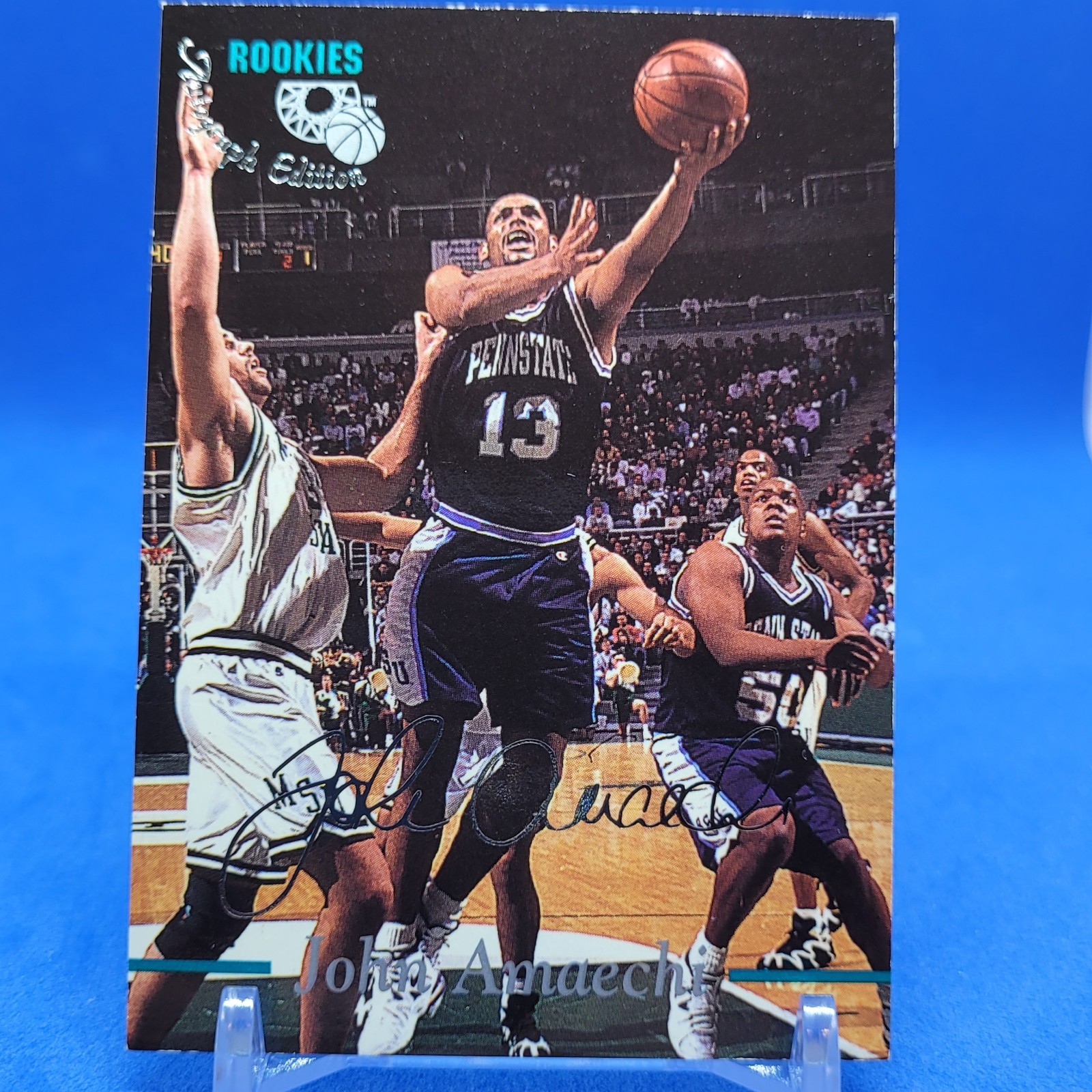 1995 Classic Rookies Auto Edition John Amaechi #67