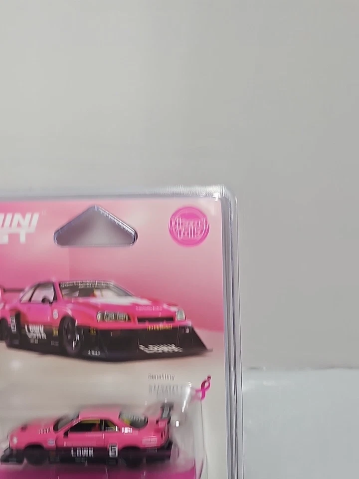 Mini GT pink Nissan LB-ER34 Super Silhouette Skyline LBWK *IN HAND MUST READ* - Image 4 of 4