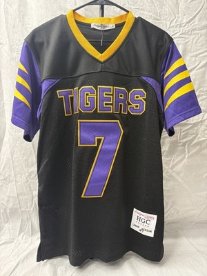 Headgear Classics LSU Tigers Jackson #7 Football Jersey S Black