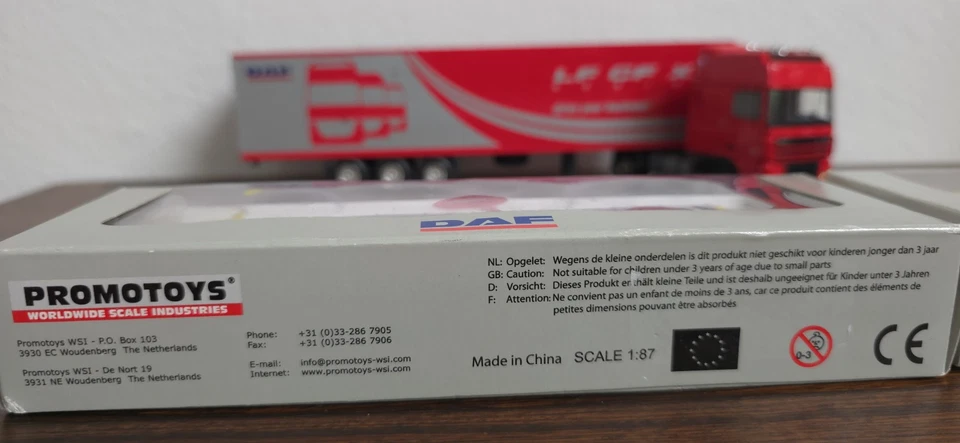 Lot Of 3 DAF Truck , Trailer Tanker 2 New W Box One Missing Wheel* LF CF XF - Image 4 of 4