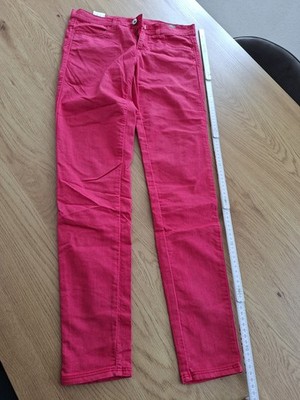 Benetton Jeans Damen stretch low Rise Skinnny 34 S W28 L30 Pinkdünn WIENEU RL7/1