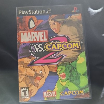 Capcom Marvel vs. Capcom 2 PlayStation 2 T NTSC-U/C w/ Case Disc Manual