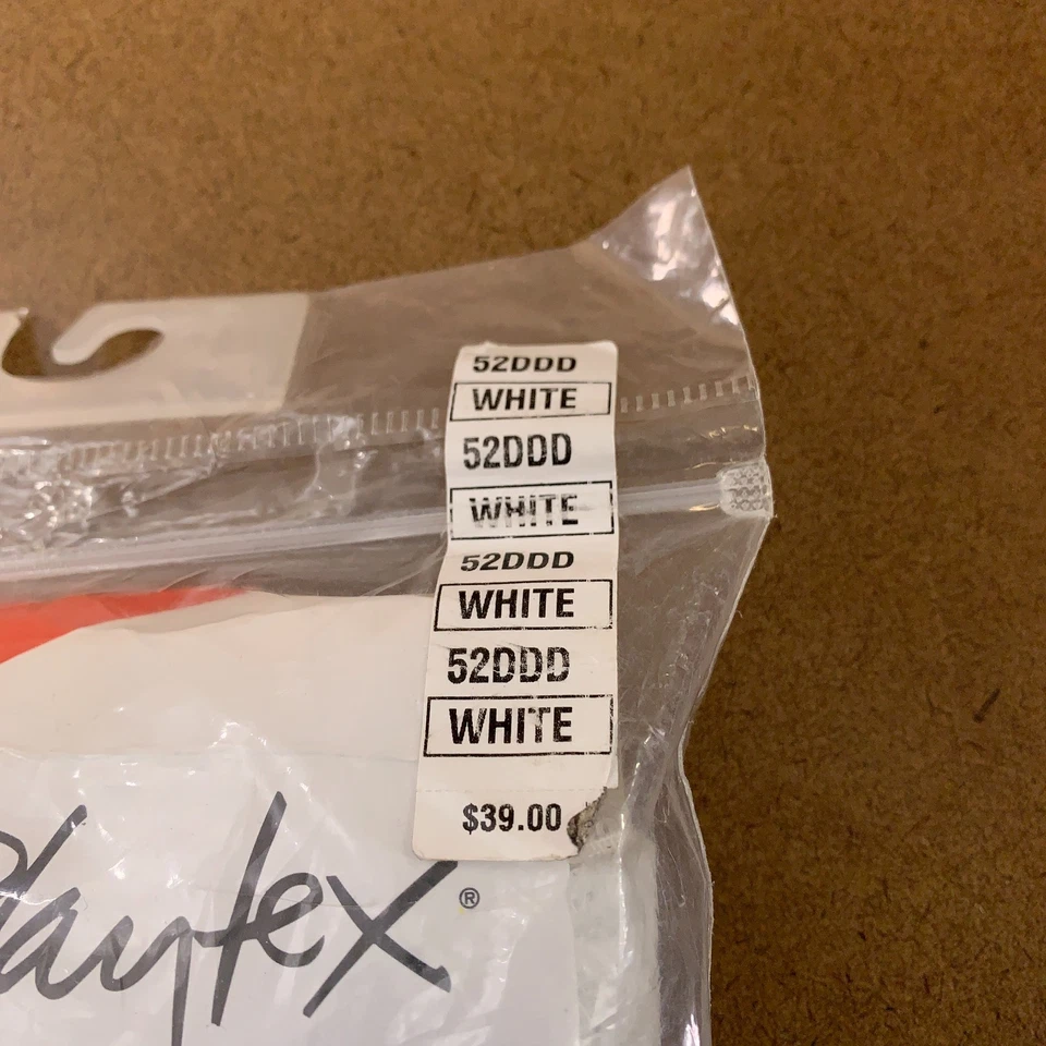 Playtex Womens 52DDD White 18 Hour Ultimate Shoulder Comfort Wireless Bra NWT - Image 3 of 4