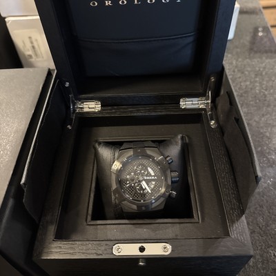 Brera Orologi Quartz Watch/Analog/Rubber/Blk/Black/Ss/Brssc4903