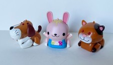 TOMY MicroPets Calico Cat, Dog, and Bunny 200...
