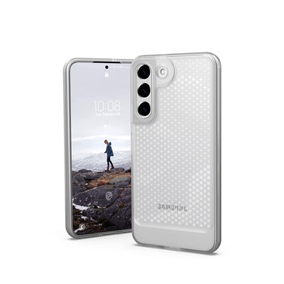 UAG Samsung Galaxy S22 5G Phone Case Clear Ice Lucent