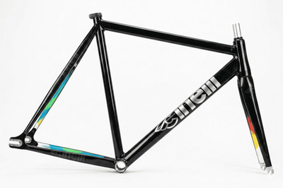 Cinelli Mash Histogram Frame L Aluminum Columbus Airplane Track Fixed Gear Bike!
