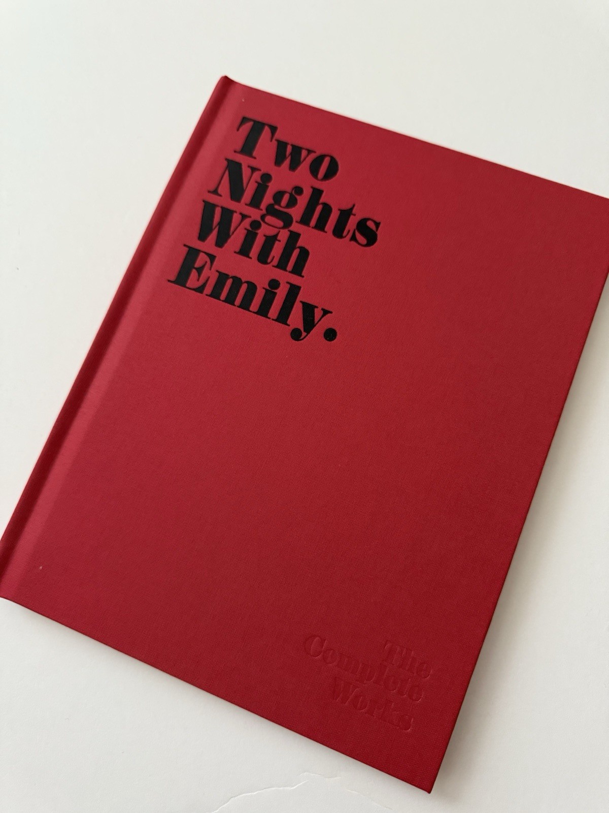 Emily Ratajkowski - Two Nights With Emily - 1st Edition - Signed