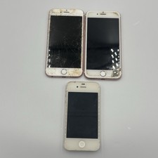 Apple iPhone Lot Of 3 For Parts Repair Salvage
