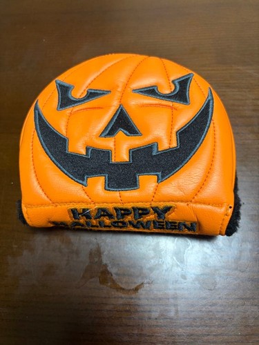 Scotty Cameron 2021 Halloween Jack O' Lantern Mid Round Limited Headcover USED　