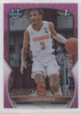 2022-23 Bowman U Chrome Pink Refractor Judah Mintz #33 3p5