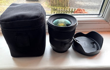 Sigma 24mm f/1.4 DG HSM Art – Canon EF: Fully Working, Light Front Element Marks