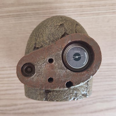 Castle in the Sky LAPUTA Roboter Soldat Tischuhr Flying Stone Studio Ghibli