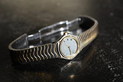 EBEL SPORT CLASSIQUE DAMEN UHR 23MM STAHL/18K GOLD MIT Neuer Batterie - Bild 1 von 4