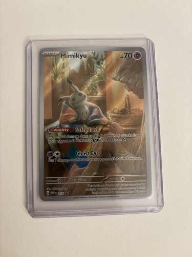 Pokémon TCG Mimikyu Sv: Scarlet & Violet Promo Cards 075 Promo 