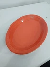 Fiesta USA Orange Tangerine Oval 13 1/2” X 9 1/2” Platter