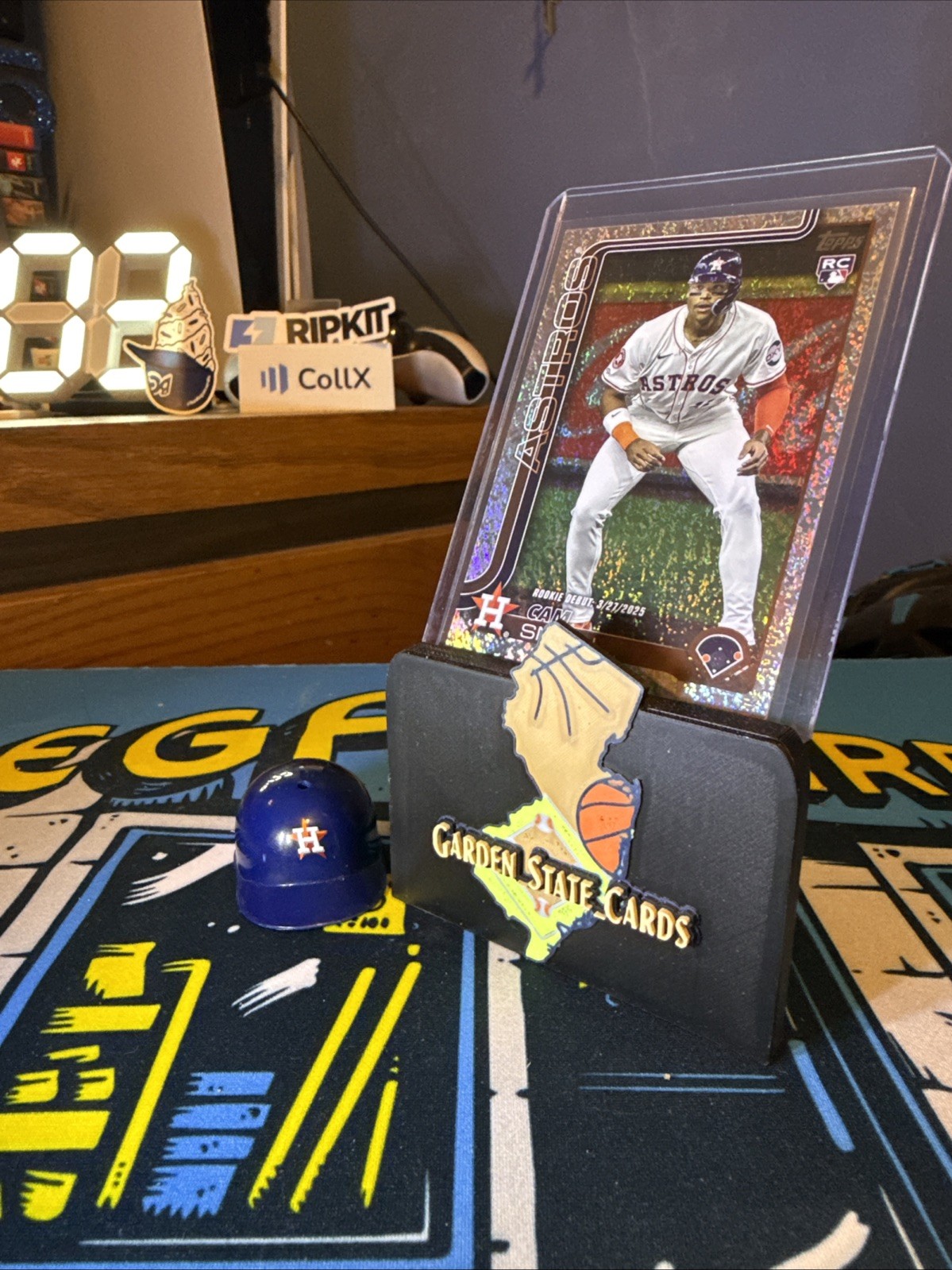 2025 Topps Update - Cam Smith (RC) Rookie Debut Sandglitter Foil #US45 - Astros