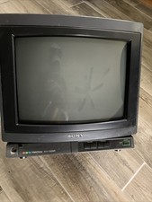 Sony KV-1326R Trinitron 13 CRT TV Vintage 1988 Color Television Free shipping 