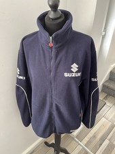Suzuki Collection Full-Zip Fleece Blue Jacket Size M