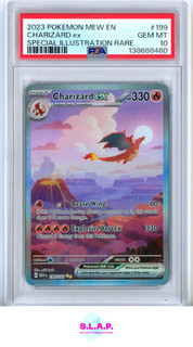 CHARIZARD POKEMON 199/165 2023 151 HOLO ENGLISH PSA 10
