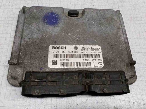 OPEL ASTRA H Estate L35 Motorsteuergerät ECU 90589736 0281001670 1.70 32622055