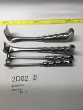4 Richardson Retractor Surgical Medical Instruments-ASSORTED #(2D02D)