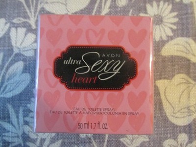 Avon  ULTRA SEXY HEART EDT Perfume Spray 1.7oz ~ SEALED BOX ~ NEXT DAY SHIPPING!