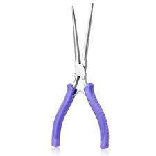 7 Inch Long Reach Needle Nose Pliers, Thin Extra Long Needle Nose Pliers with Se