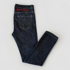 Vivienne Westwood Jeans 32 Black Born to Rewind Streetwear Designer Punk