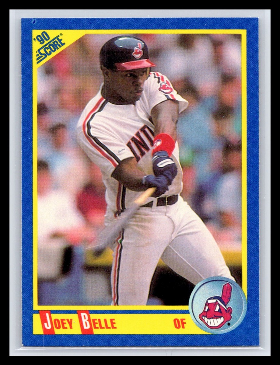 1990 Score #508 Joey Belle Rookie Card RC Cleveland Indians | eBay