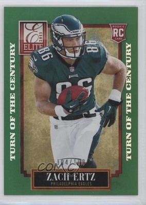2013 Panini Elite Turn of the Century 104/199 Zach Ertz #200 Rookie RC 0g46