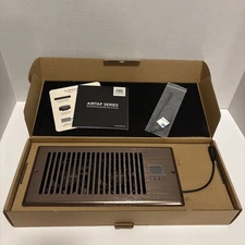 AIRTAP T4 Bronze, Quiet Register Booster Fan, Heating / Cooling 4 x 10” Register