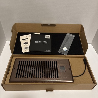 AIRTAP T4 Bronze, Quiet Register Booster Fan, Heating / Cooling 4 x 10  Register