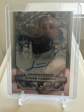2024 Bowman Sterling - Rookies Autographs Junior Caminero #RA-JC (AU, RC)