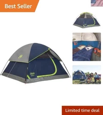 Stylish 4-Person Camping Tent with Ventilation & E-Port - Perfect for Adventures
