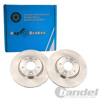 2X RAP Brakes Bremsscheiben 300Mm BelÜFtet Vorne Passend FüR Chevrolet Cruze ORL
