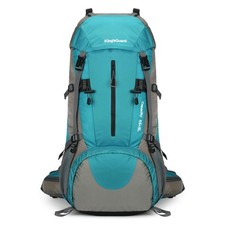 HongXingHai 70L Camping Hiking Backpack with Rain Cover Waterproof Backpacking