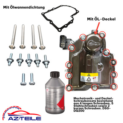 DSG Getriebe DQ200 Service Kit mit Febi Öl Komplettsatz für VW Audi Skoda Seat