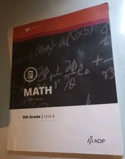 LifePac Math Grade 9 Unit 4 Student Workbook