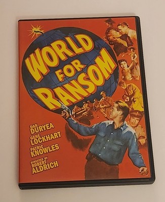World for Ransom (1954 B&W) DVD 2015 Olive Films Dan Duryea Gene Lockhart Noir