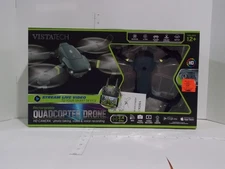 New VistaTech QuadCopter Drone - Rechargeable, HD Camera, Live Video Streaming
