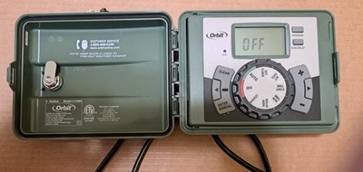 ORBIT OUTDOOR  4 STATION SPRINKLER CONTROLER MODEL # 57894