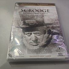 Image of Scrooge A Christmas Carol Alastair Sim DVD Sealed