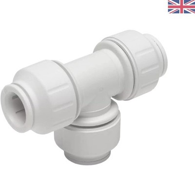 JG Speed FIT 2-teilig 15 mm gleiche T-Verbinder - robuste Kunststoff Sanitär Fitting