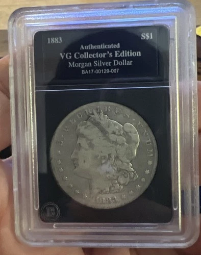 1883 Morgan Silver Dollar VG