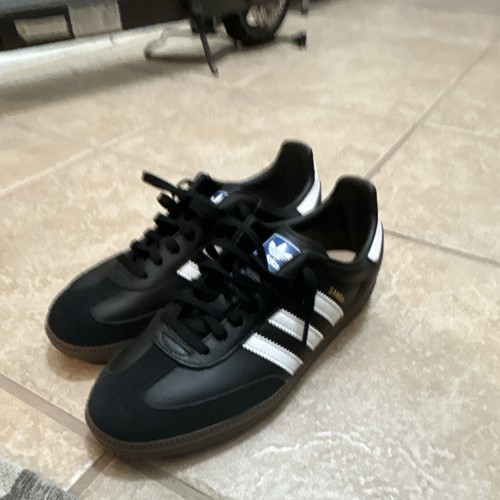 adidas Samba XLG Leather Sneakers Core Black/Cloud White/Gum IE1379