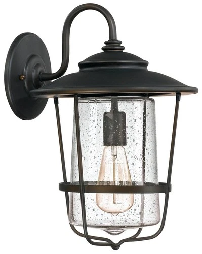 Capital Creekside 16 1/4"H Old Bronze Outdoor Wall Light - Picture 1 of 3