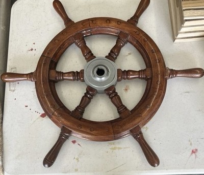 vintage 1951 Chris Craft Yacht Steering Wheel 